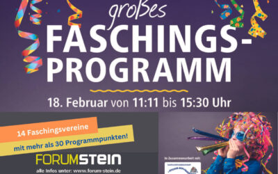 Faschingsprogramm im Forum Stein
